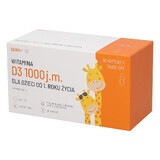 SEMA Lab Vitamina D 1000 UI pentru copii de la 1 an și adulți, 90 capsule twist-off