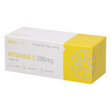 SEMA Lab Vitamina C 200 mg, 50 comprimate filmate