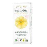 Eco By Naty, prosoape sanitare ecologice, compostabile, normale, 14 buc