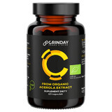 Grinday C, vitamina C din acerola organică, 60 capsule