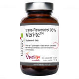 Kenay Trans-Resveratrol 98% Veri-te, 60 capsule vegetale