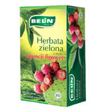 Belin ceai verde cu aromă de pere de India, 1,75 g x 20 pliculețe