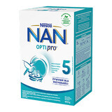 Nestle NAN Optipro 5, Formula de lapte Junior pentru copii peste 2,5 ani, 650 g