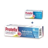 Pachet Protefix cremă adezivă Extra-Forte, 47 g + 24 g, Queisser Pharma