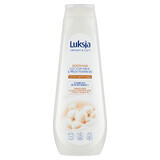 Luxja Creamy &amp; Soft, loțiune de baie cremoasă, calmantă, lapte de bumbac și provitamina B5, stoc, 900 ml