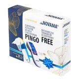 Novama Kids Pingo set, aspirator nazal electric cu melodii + NT17 gratuit, termometru fără contact, alb Frost