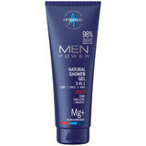 4Organic Men Power, gel de duș natural 3în1, Sport, 250 ml