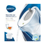 Brita Style XL, ulcior cu filtru, gri, 3,6 l