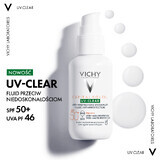 Vichy Capital Soleil UV-Clear, fluid împotriva imperfecțiunilor, SPF 50+, 40 ml