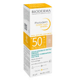 Bioderma Photoderm Cover Touch Mineral, fluid mineral opac, foarte ușor, SPF 50+, 40 g