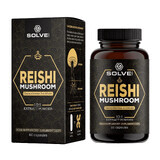 Solve Labs Ciupercă Reishi, 60 capsule