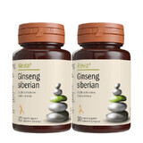 Pachet Ginseng siberian 30+30 capsule, Alevia