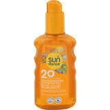 Sundance Spray transparent de protecție solarăSPF20, 200 ml