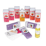 Kit Epilare Consumabile Ceara, SensoPro, 10 Rezerve Ceara, Ulei Epilare, Benzi Epilare