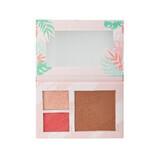 Paleta iluminator, blush si bronzer, Sunkissed, The Future Is Natural