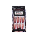 Set de 12 uñas postizas de aspecto natural, Magic Fingertips, 04