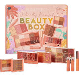 Set per il trucco, Sunkissed, Naturally Bronzed, Beauty Box, 8 prodotti per pelle, occhi e labbra