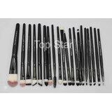 Set 20 pensule machiaj Black Brushes