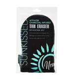 Glove for Exfoliating and Removing Self Tanning, Sunkissed, Charcoal Infused