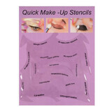 Sabloane fard si tus, Makeup, Quick Makeup Stencils