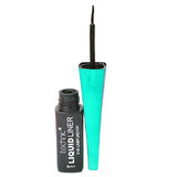 Tus de ochi, Technic, Liquid Liner, Waterproof, Black, 6 ml