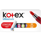 Tampoane Normal UltraSorb, 32 bucati, Kotex