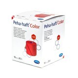 Bandaj elastic autoadeziv Peha-haft Color, rosu (932462), 10cm x 20m, Hartmann