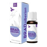 Ulei esențial integral de brad siberian, 10 ml, Bionovativ