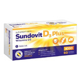 Sundovit D3 Plus, 60 comprimate