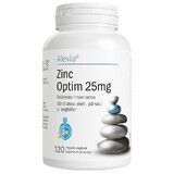 Zinc Optim, 25 mg, 120 cápsulas vegetales, Alevia