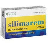 Silimarem, 1000mg, 30 capsule, Remedia