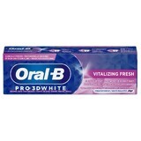 Tandpasta Pro 3D White Vitaliserend Fris, 75 ml, Oral-B