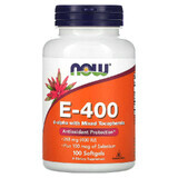 Vitamin E 400 D-Alpha, 100 softgels, Now Foods