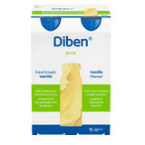 Diben băutură specială cu aromă de vanilie, 4 x 200 ml, Fresenius Kabi