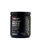 Gnc Pro Performance Amp Gold Series Bcaa Advanced, Formula Avansata De Bcaa Cu Aroma De Zmeura Albastra, 337.5 G