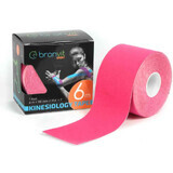 BronVit Sport Kinesio Tape clasic roz 5cmx6m