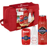 Set Old Spice Traveller - deodorant solid + gel de duș + aftershave