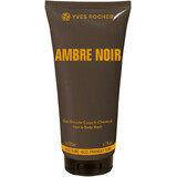 Yves Rocher Gel de duș pentru corp și păr Ambre Noir 200 ml