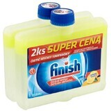 Detergent pentru mașini de spălat vase Finish Lemon 2 x 250 ml