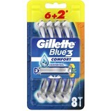 Gillette Blue3 Comfort Wegwerpscheermesjes 8 stuks