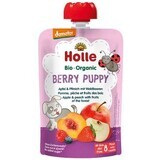 Holle Bio puree - Berry Puppy - Mere și piersici cu fructe de pădure 100 g