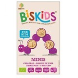 Belkorn BISkids Biscuiți organici pentru copii din cereale integrale mini chia fără zahăr adăugat 120 g