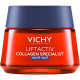 Vichy VICHY Liftactiv Colagen Specialist cremă de noapte împotriva ridurilor și a pierderii de colagen 50 ml