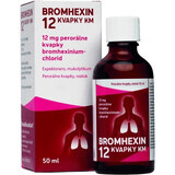 Bromhexină 12 picături 50 ml