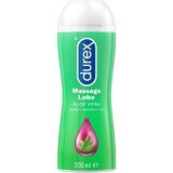 Durex Gel lubrifiant Gel de masaj pentru joacă 2în1 cu Aloe Vera 200 ml