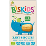 Belkorn BISkids Organic biscuiți moi pentru copii cu suc de mere fără zahăr adăugat 120 g