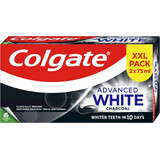 Pasta de dinți Colgate Advanced White Charcoal 2 x 75 ml