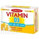 Terezia Vitamina D3 1000 UI 30 capsule