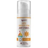 Loțiune de corp cu protecție solară Wooden Spoon Baby & Family SPF30, 50 ml