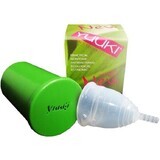 Yuuki small soft menstrual cup, including sterilization cup